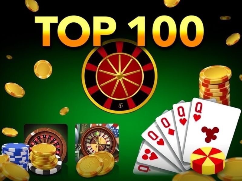 Explore the latest list of the top 100 online casinos, featuring expert reviews, bonuses, game variety, and security ratings for players seeking real money gambling.